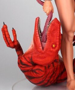 GENTLE GIANT STUDIOS 1/4 SCALE STATUE SHANNA SHE-DEVIL / JUNGLE GIRL W/ RAPTOR - Image 7