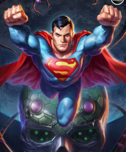 Superman by Ian MacDonald & Alex Pascenko - ART PRINT with frame