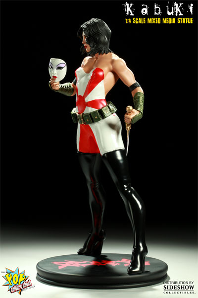 Kabuki Mixed Media Statue by PCS LIMITED EDITION - Image 7
