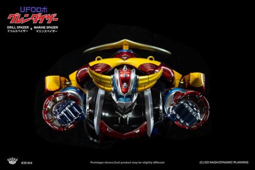 KSS016 Diecast Scene Series Drill Spazer & Marine Spazer Set Gokin by King Arts - Image 8