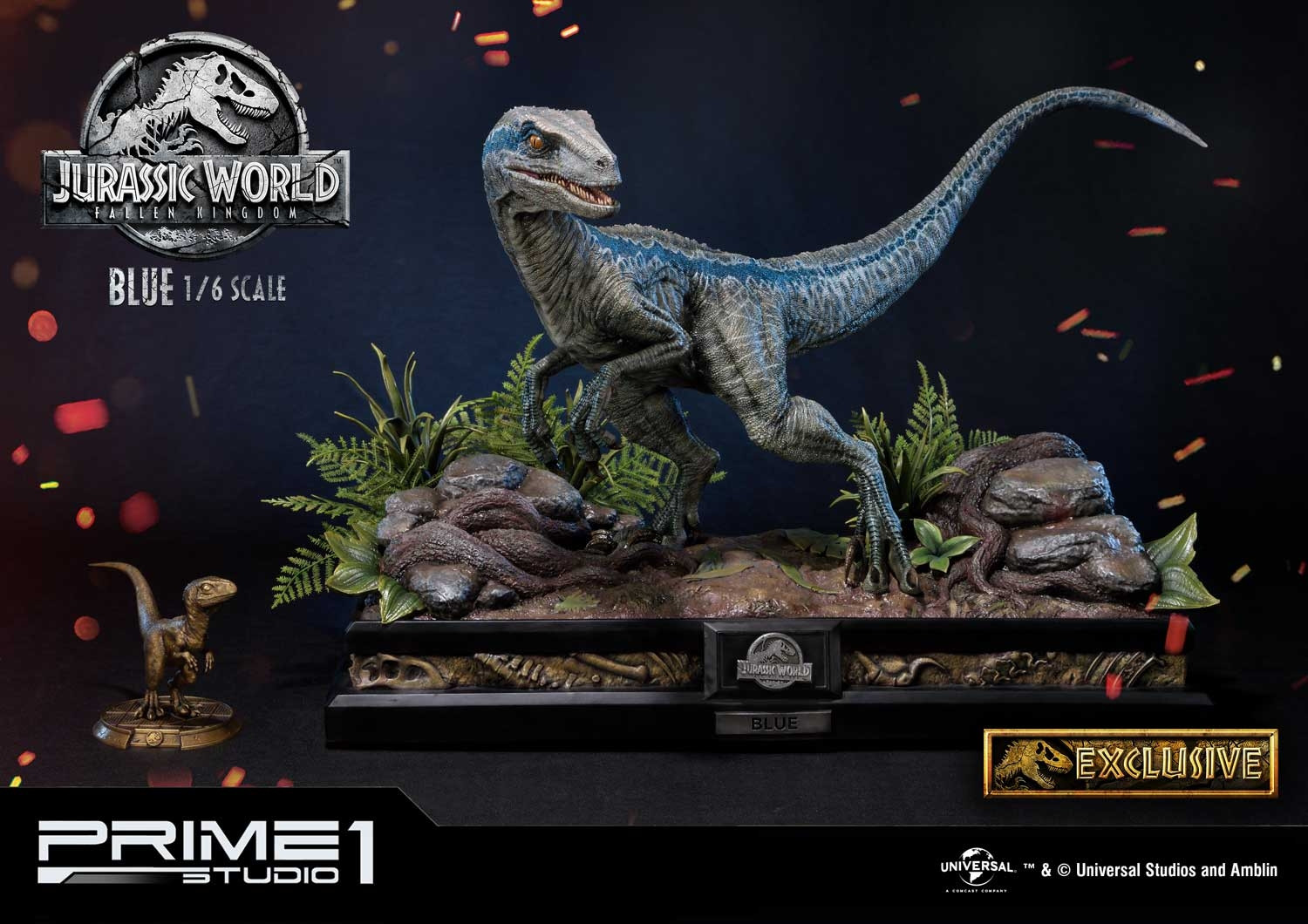 Jurassic World: Fallen Kingdom (Film) Blue - Prime 1 Studio