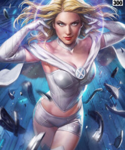 Emma Frost by Ian MacDonald - ART PRINT with frame
