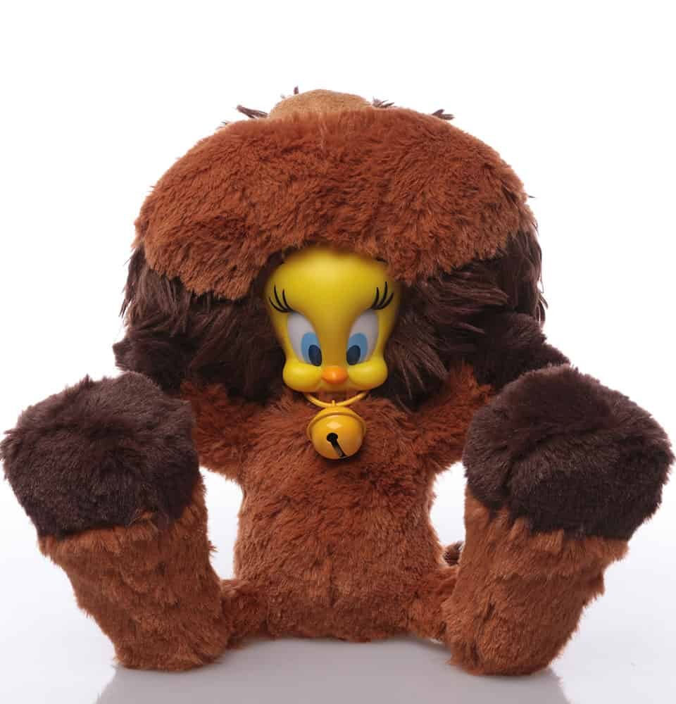 Tweety Highland Cow Plush Collectible Figure by Soap Studio
