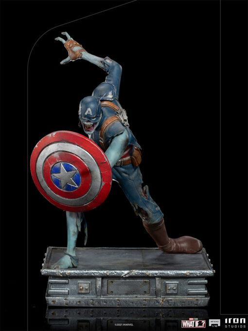 Zombie Captain America – What If…? – Art Scale 1/10 - Iron Studios - Image 3