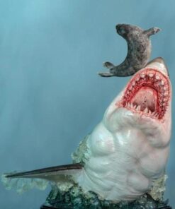 INFINITY STUDIO Carcharodon 1/4 SCALE STATUE LIMITED EDITION THE GREAT WHITE SHARK MUSEUM SERIES STATUE - Image 6
