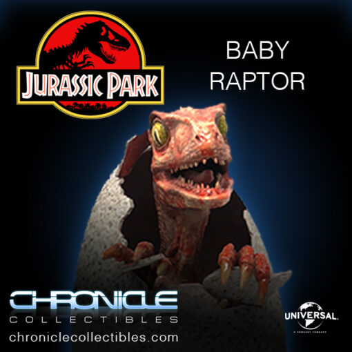 Jurassic Park Raptor Hatchling 1/1 Scale Replica