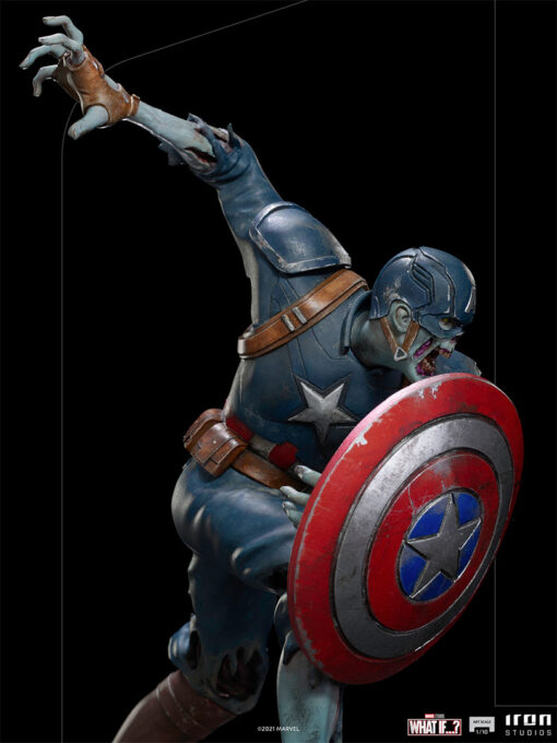 Zombie Captain America – What If…? – Art Scale 1/10 - Iron Studios - Image 9