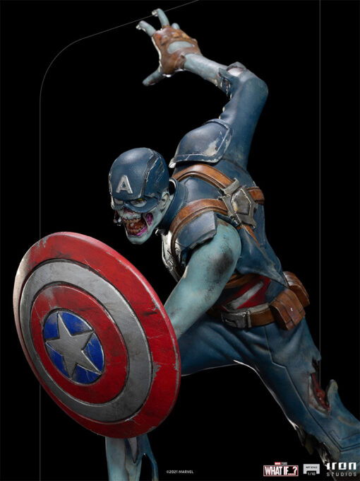 Zombie Captain America – What If…? – Art Scale 1/10 - Iron Studios - Image 2