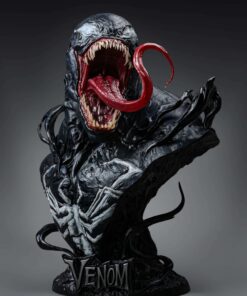 Venom Life-size Bust 1:1 By Queen Studios Collectibles - Image 6