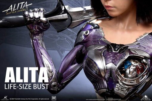 Queen Studios Alita Battle Angel 1:1 Special Edition Bust - Image 4