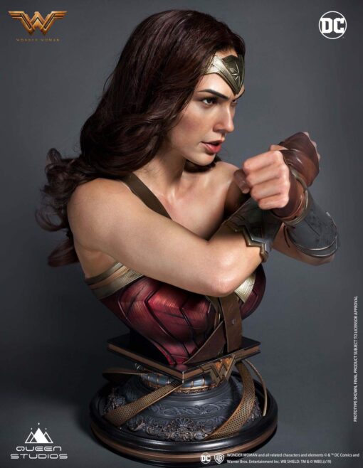 Wonder Woman 1:1 Lifesize Bust by Queen Studios - Image 4