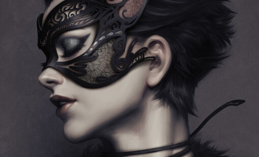 Catwoman #4 by Stanley "Artgerm" Lau - ART PRINT with frame - Image 4