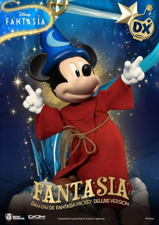 Disney Classic Mickey Fantasia Deluxe Version by Beast Kingdom - Image 2