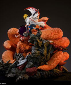 Namikaze Minato vs Kurama Statue by HEX Collectibles 1:8 Scale – Battle of Destiny - Image 6