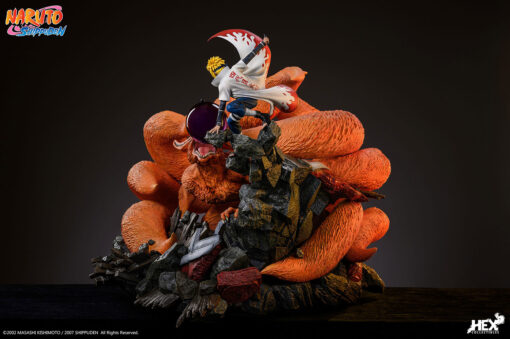 Namikaze Minato vs Kurama Statue by HEX Collectibles 1:8 Scale – Battle of Destiny - Image 6