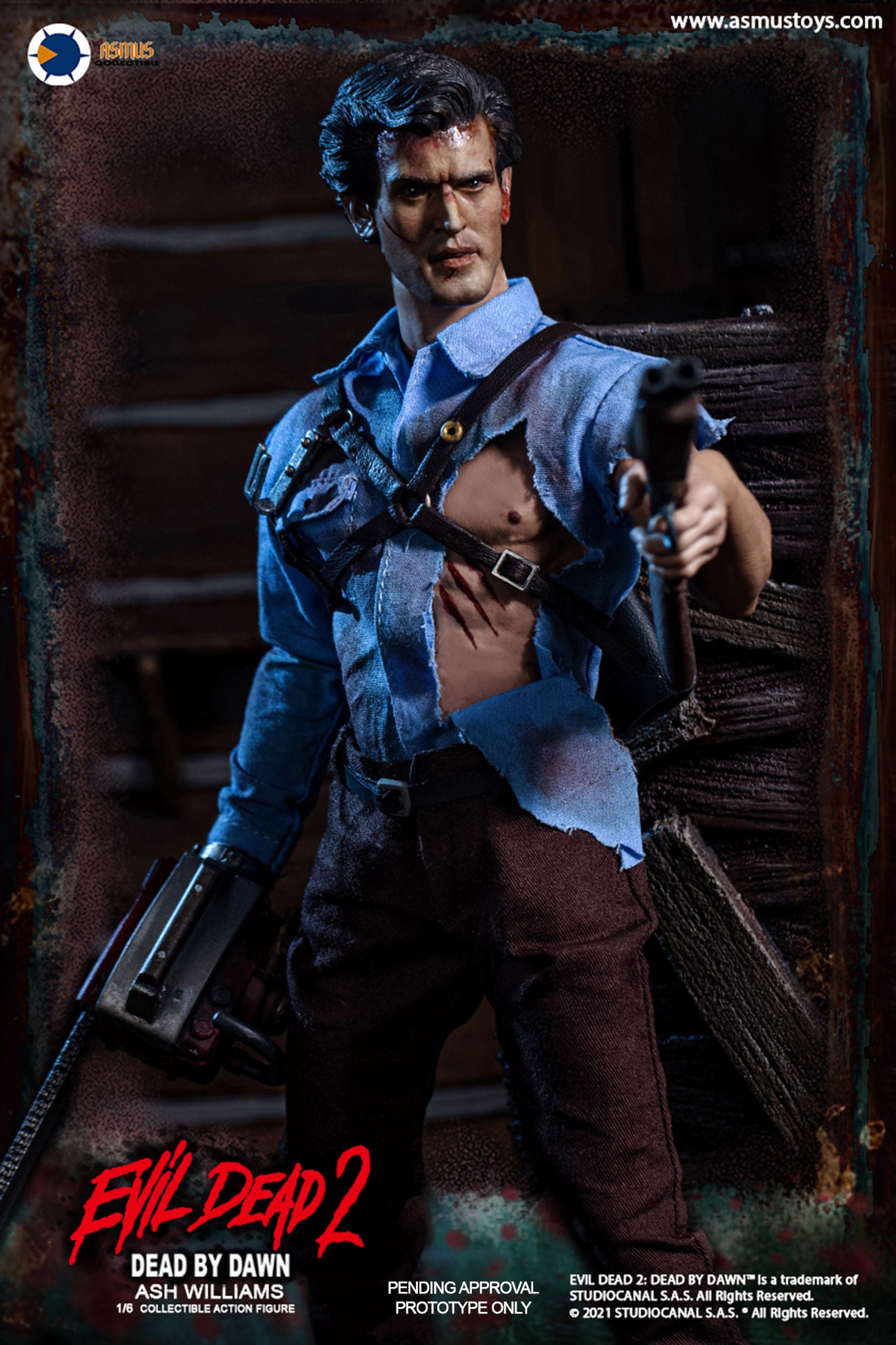 ASMUS TOYS EVIL DEAD II SERIES: ASH WILLIAMS - STANDARD EDITION - Image 11