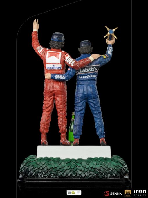 Alain Prost and Ayrton Senna, The Last Podium – Deluxe Art Scale 1/10 - Image 5