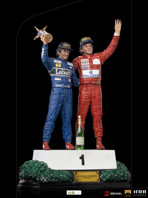 Alain Prost and Ayrton Senna, The Last Podium – Deluxe Art Scale 1/10 - Image 7