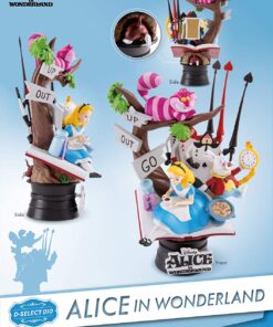 Alternative view of Disney Diorama Stage - Alice In Wonderland By Beast Kingdom