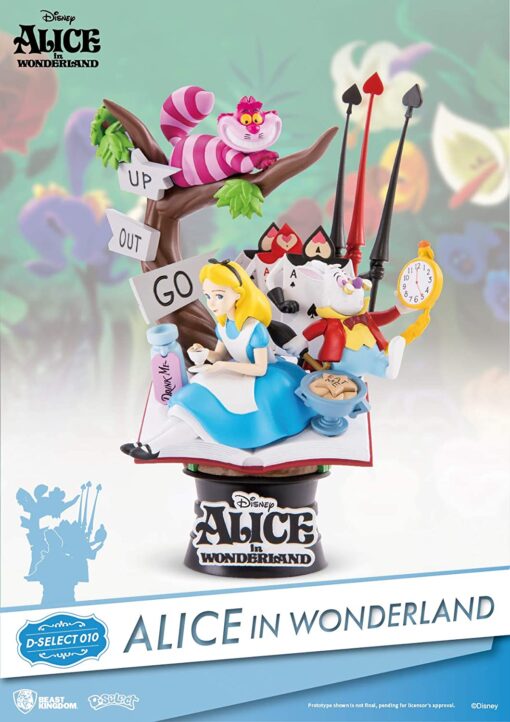Disney Diorama Stage - Alice In Wonderland By Beast Kingdom - Image 3