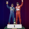 Alain Prost and Ayrton Senna, The Last Podium – Deluxe Art Scale 1/10