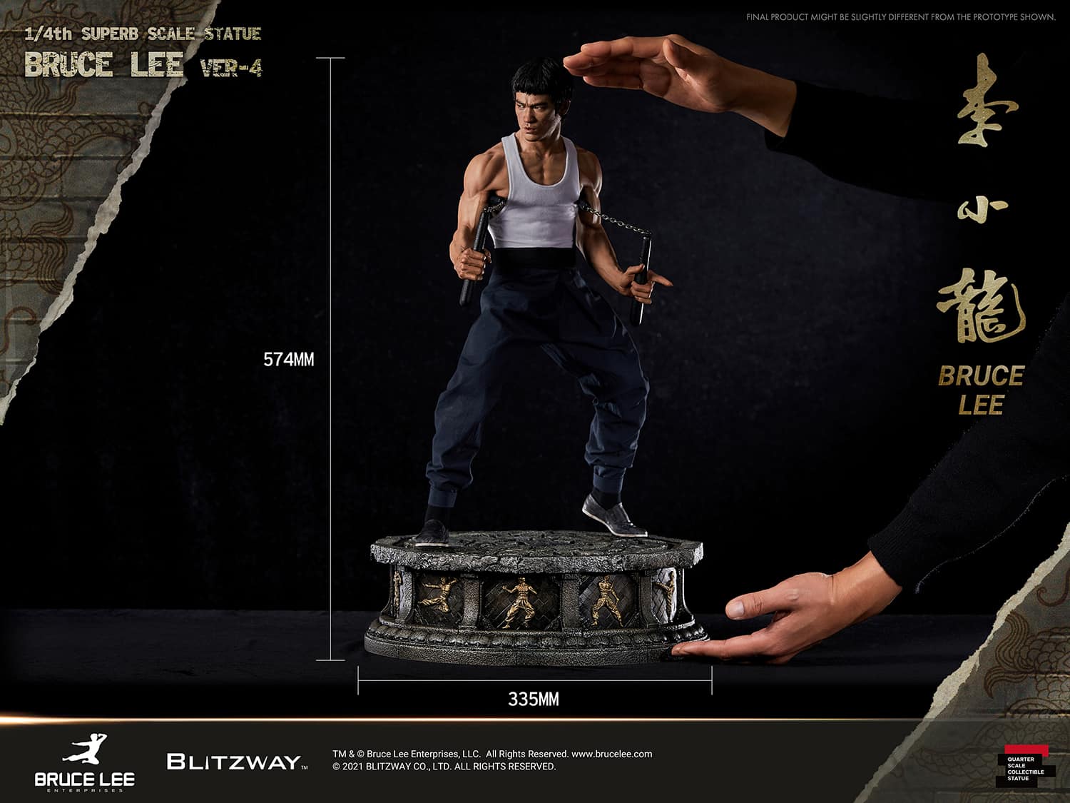 Bruce Lee: Tribute Statue ver. 4 (1/4th Scale Hybrid Type Statue) - Image 2