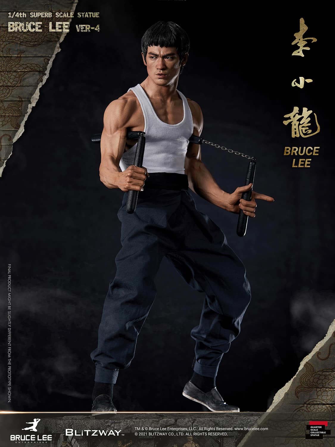 Bruce Lee: Tribute Statue ver. 4 (1/4th Scale Hybrid Type Statue) - Image 10