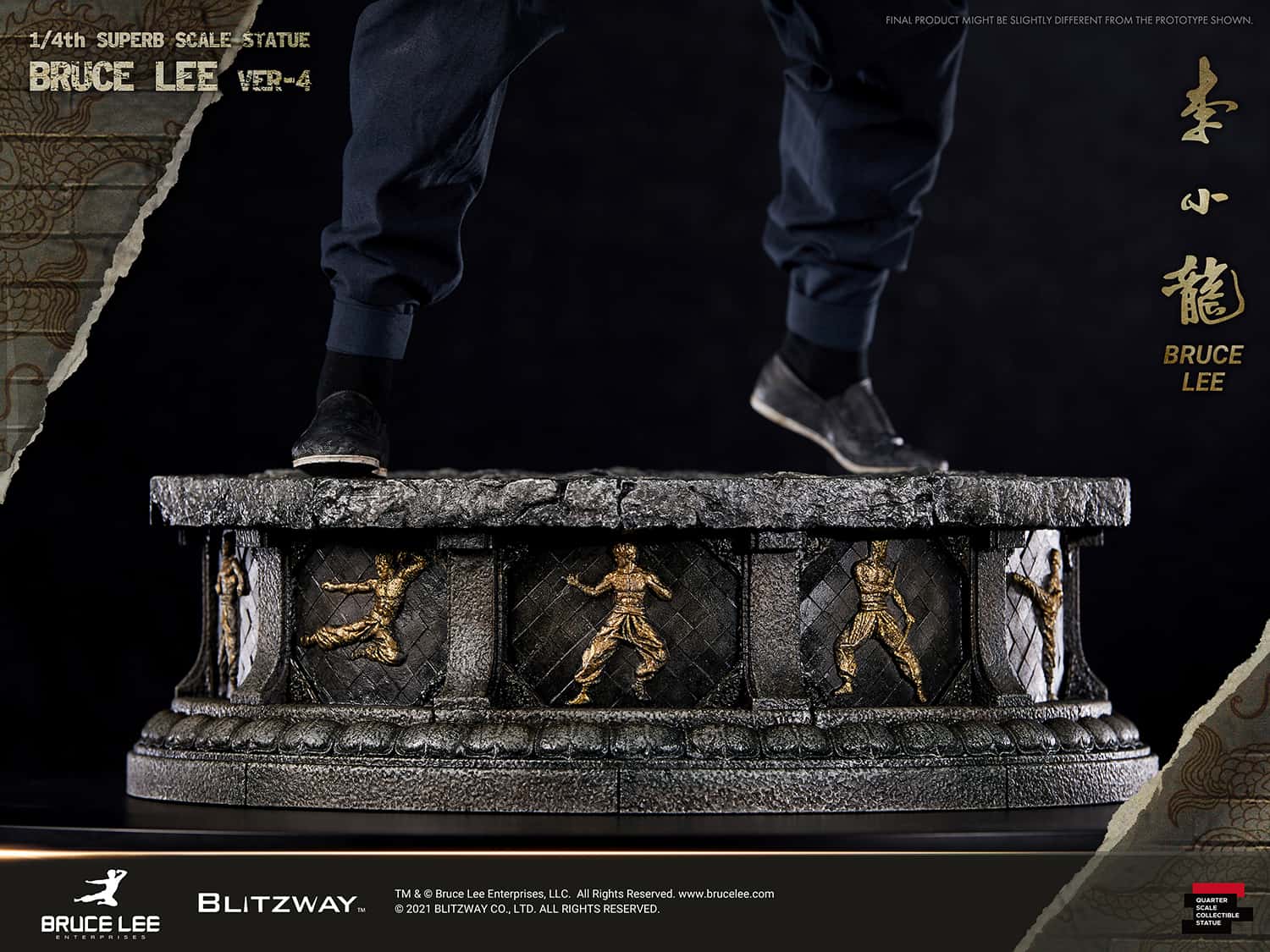 Bruce Lee: Tribute Statue ver. 4 (1/4th Scale Hybrid Type Statue) - Image 6