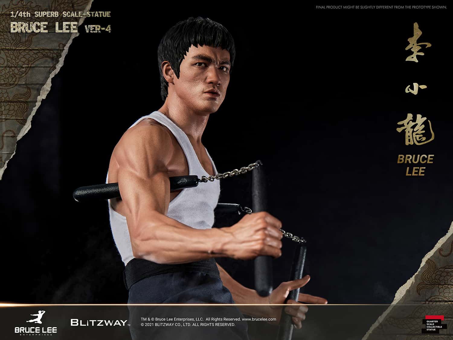 Bruce Lee: Tribute Statue ver. 4 (1/4th Scale Hybrid Type Statue) - Image 17