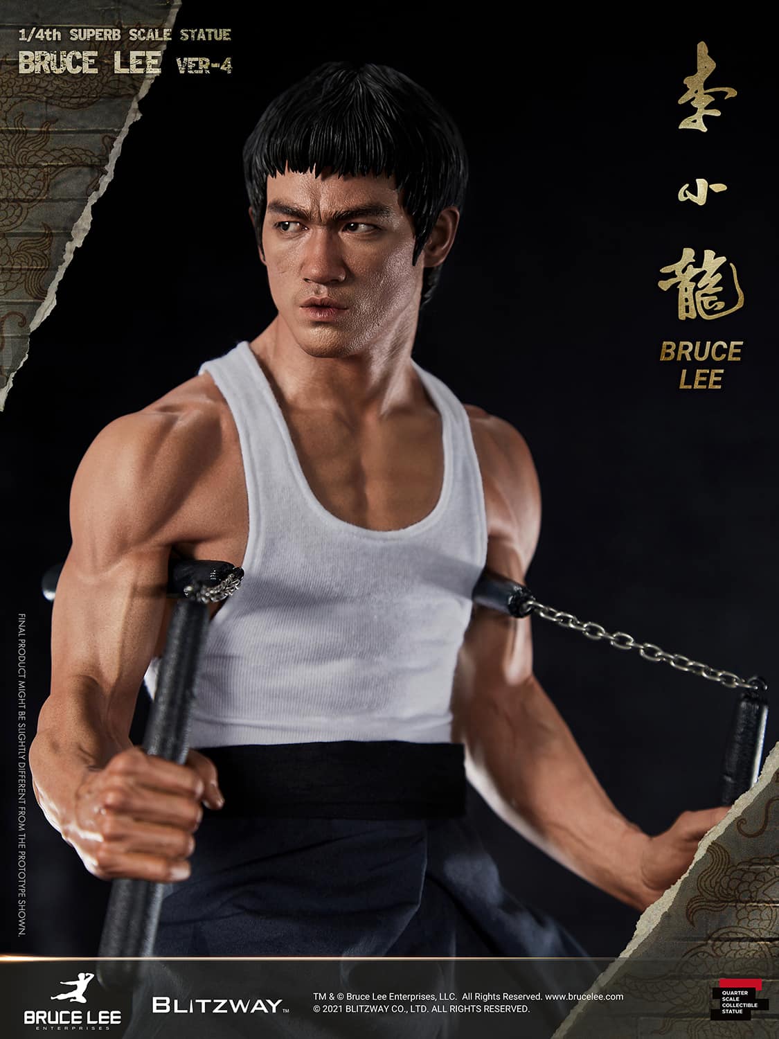 Bruce Lee: Tribute Statue ver. 4 (1/4th Scale Hybrid Type Statue) - Image 16