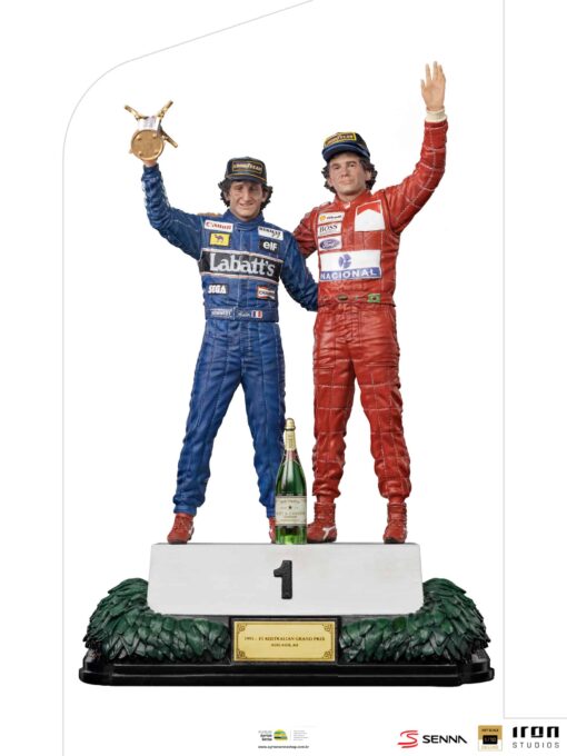 Alain Prost and Ayrton Senna, The Last Podium – Deluxe Art Scale 1/10 - Image 20