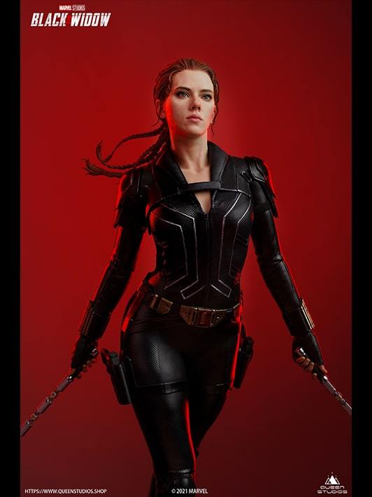 Black Widow 1/4 Statue By Queen Studios - Image 18