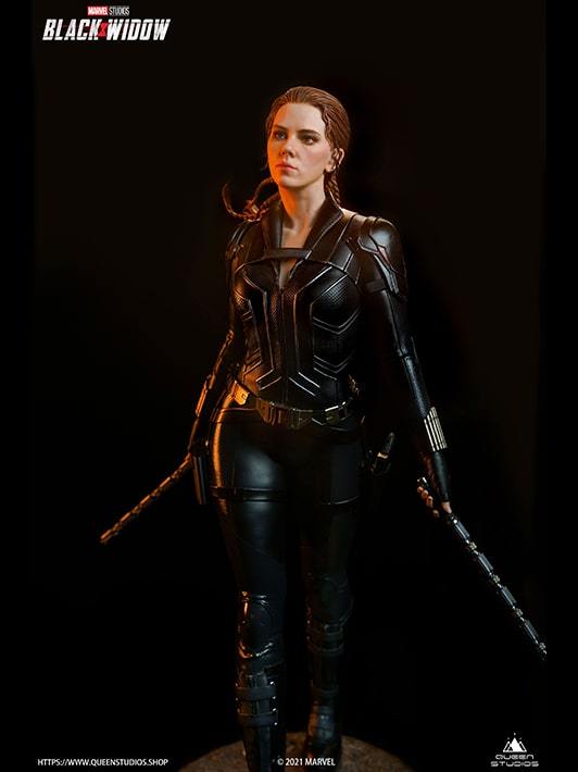 Black Widow 1/4 Statue By Queen Studios - Image 9
