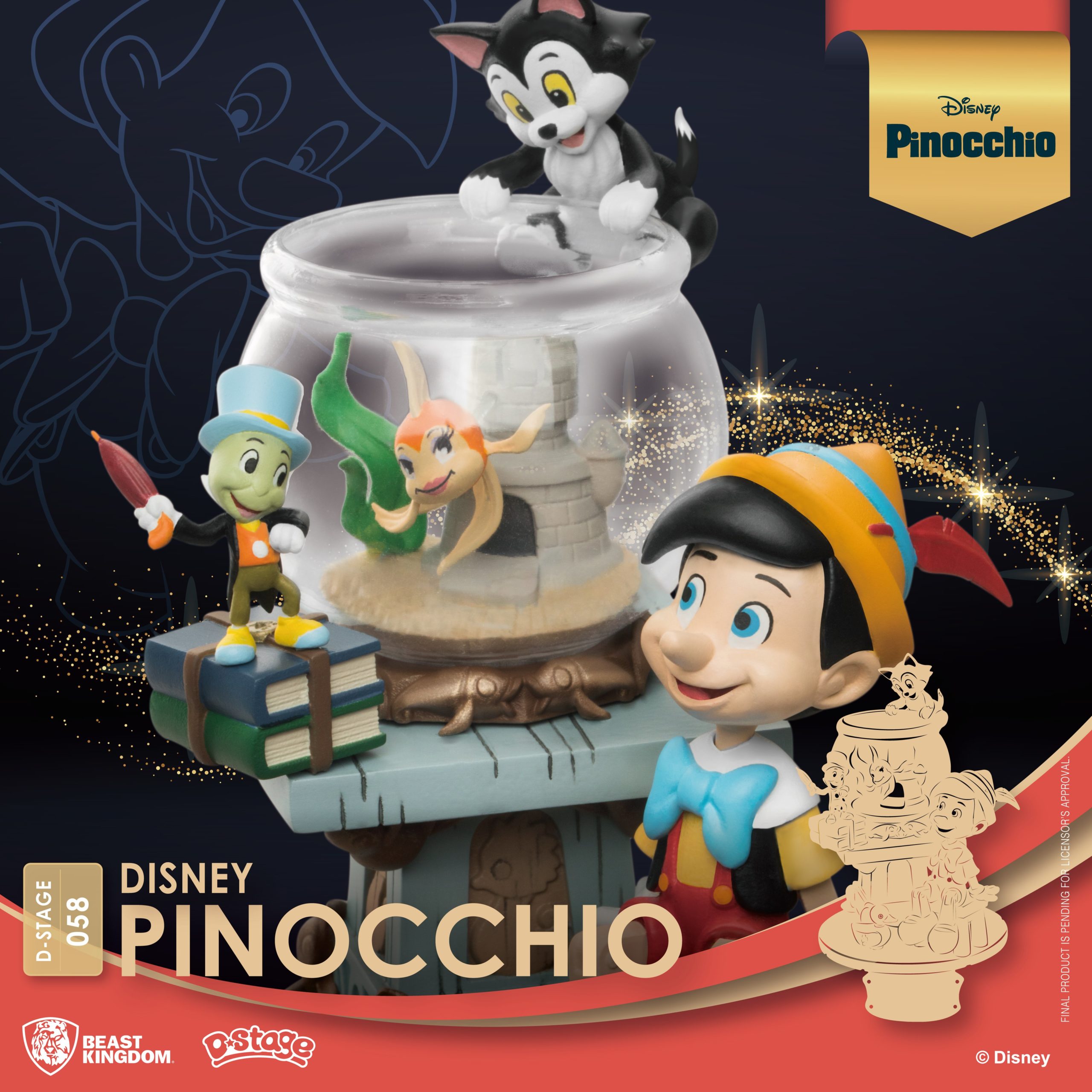 DS-058 Beast Kingdom -Pinocchio - Image 3