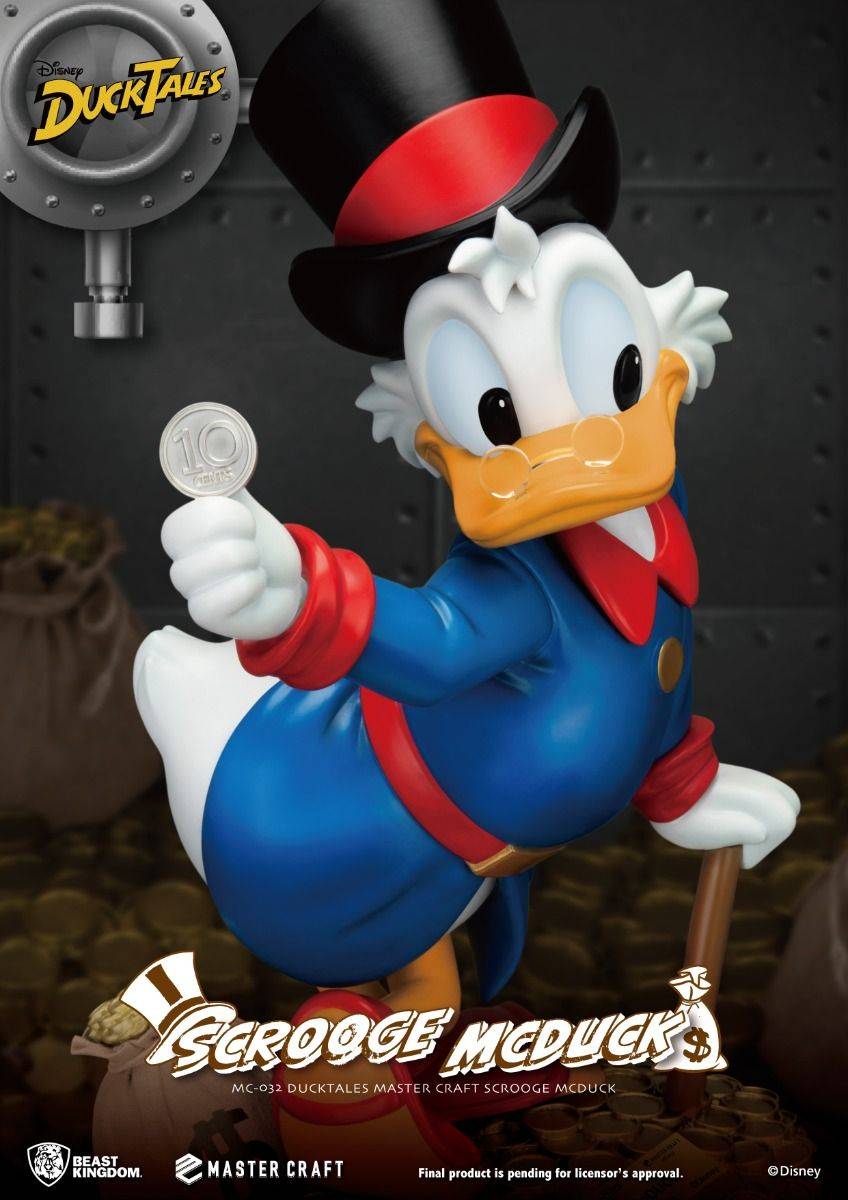 DUCKTALES MASTER CRAFT SCROOGE MCDUCK - Image 8