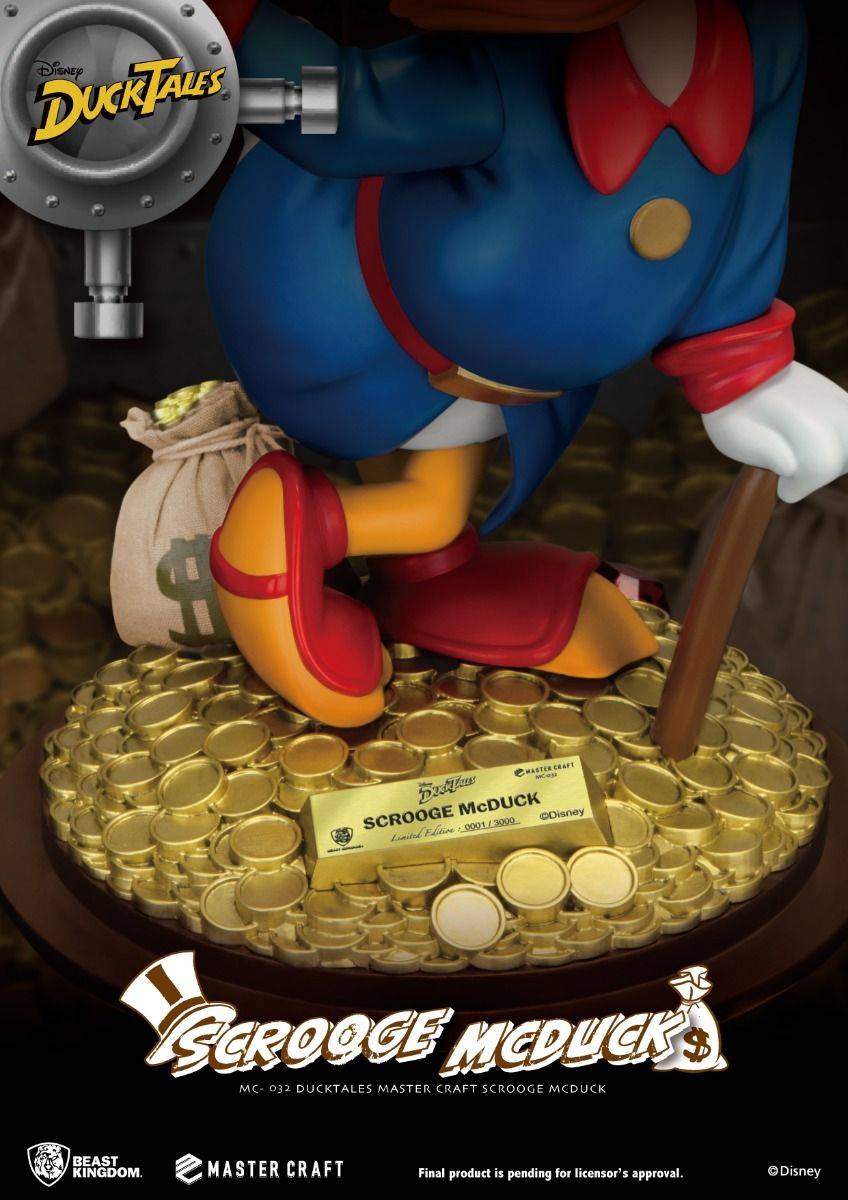 DUCKTALES MASTER CRAFT SCROOGE MCDUCK - Image 9