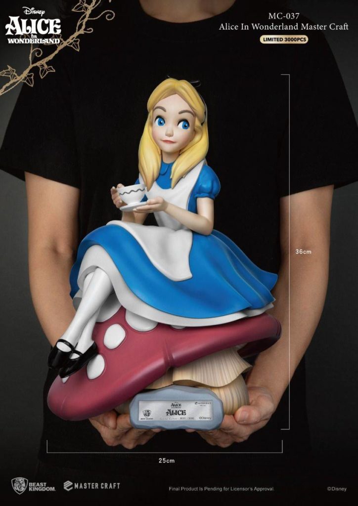 Alice In Wonderland Master Craft Statue - MC-037 Limited Edition, 14 Inches Tall - View #11