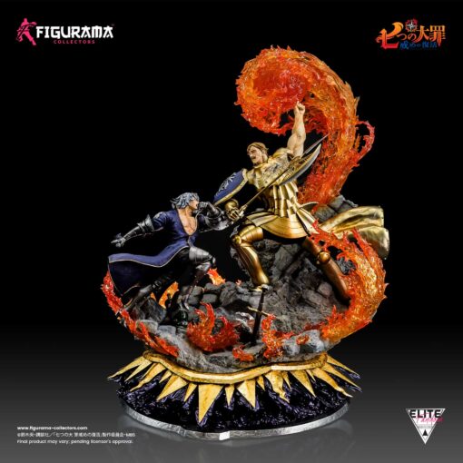 SEVEN DEADLY SINS ESCANOR VS. ESTAROSSA STATUE - Image 7