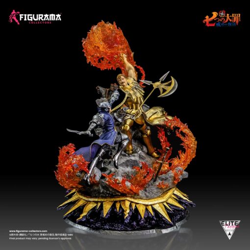 SEVEN DEADLY SINS ESCANOR VS. ESTAROSSA STATUE - Image 8