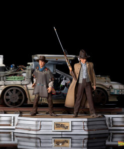 DELOREAN III FULL SET ART SCALE 1/10 - Back to the Future - Image 3