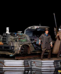 DELOREAN III FULL SET ART SCALE 1/10 - Back to the Future - Image 4