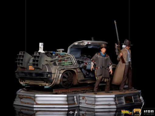 DELOREAN III FULL SET ART SCALE 1/10 - Back to the Future - Image 4