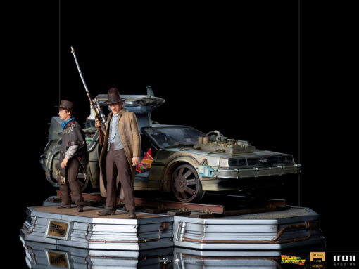 DELOREAN III FULL SET ART SCALE 1/10 - Back to the Future - Image 5