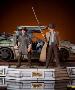 DELOREAN III FULL SET ART SCALE 1/10 - Back to the Future