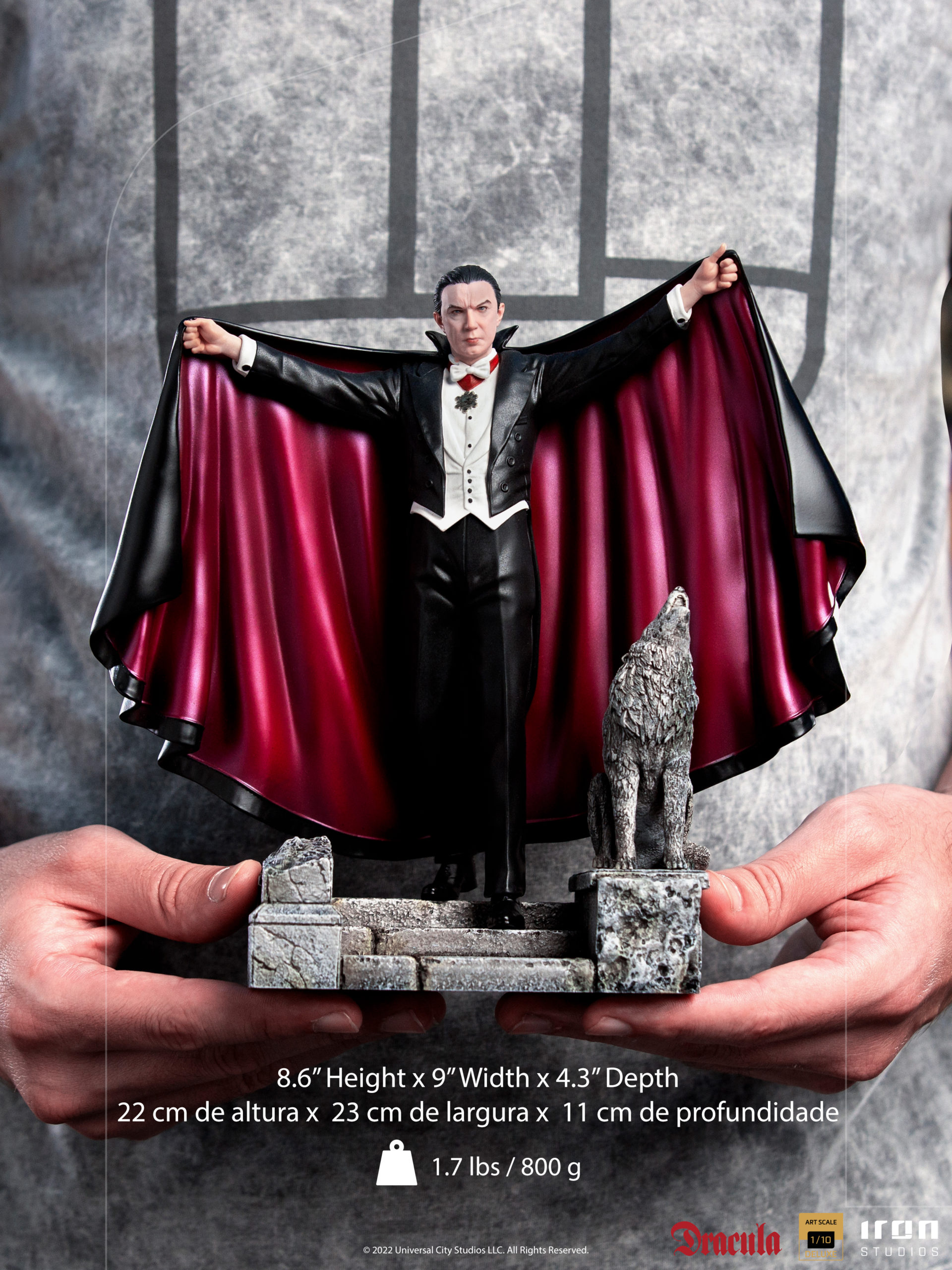 Dracula Bela Lugosi Deluxe Art Scale 1/10 – Universal Monsters - Image 2