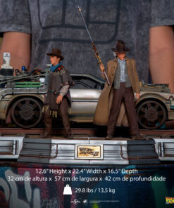 Alternative view of DELOREAN III FULL SET ART SCALE 1/10 - Back to the Future