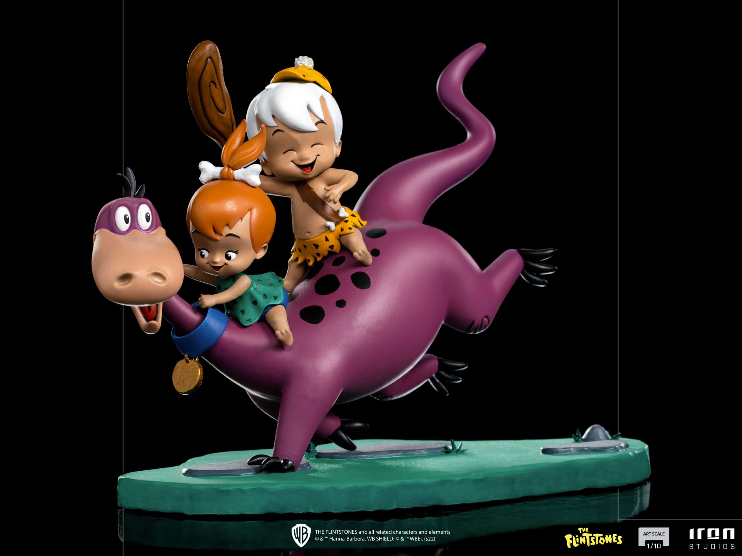 Statue Dino, Peebles, Bamm-Bamm – The Flintstones – Art Scale 1/10 - Image 5