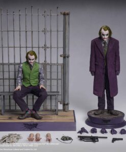 Alternative view of Joker (Heath Ledger) 1:6 Collectible Action Figure  - Premium (2 figures)