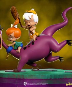 Statue Dino, Peebles, Bamm-Bamm – The Flintstones – Art Scale 1/10