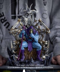 Alternative view of Skeletor on Throne Deluxe – Masters of the Universe – Art Scale 1/10